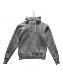 Champion REVERSE WEAVE（チャンピオン リバース ウィーブ）の古着「パーカー」｜グレー