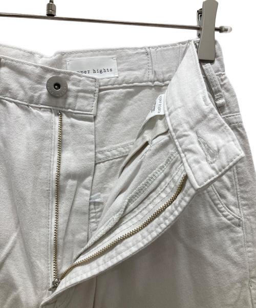 Spick and Span（スピック＆スパン）Spick and Span (スピックアンドスパン) upper hights (アッパーハイツ) THE LAZY CINDY ホワイト サイズ:W24の古着・服飾アイテム