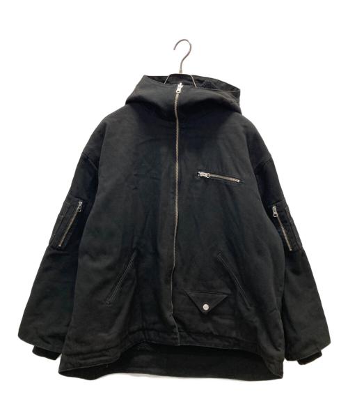 ADRER（アドラー）ADRER (アドラー) デッキジャケット ブラック サイズ:Sの古着・服飾アイテム