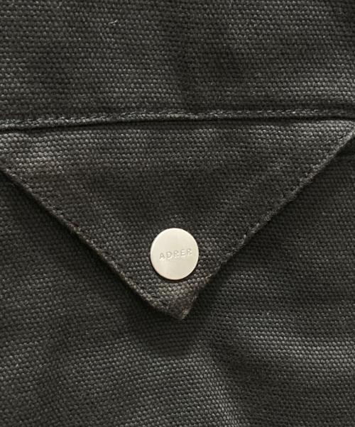 ADRER（アドラー）ADRER (アドラー) デッキジャケット ブラック サイズ:Sの古着・服飾アイテム