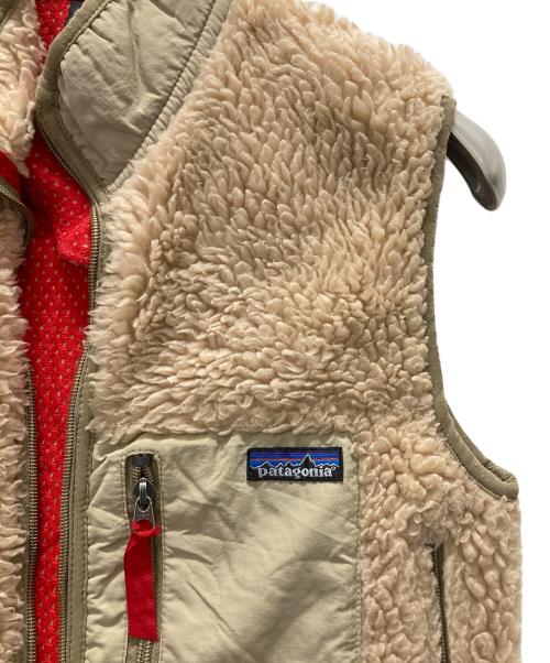 Patagonia（パタゴニア）Patagonia (パタゴニア) レトロX フリース ベスト ベージュ サイズ:KIDS Mの古着・服飾アイテム