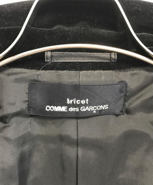 tricot COMME des GARCONS（トリココムデギャルソン）tricot COMME des GARCONS (トリココムデギャルソン) 80's切替ダブルテーラードジャケット ブラック サイズ:表記なしの古着・服飾アイテム