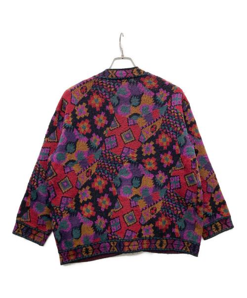 missoni（ミッソーニ）missoni (ミッソーニ) ニットカーディガン パープル サイズ:表記なしの古着・服飾アイテム