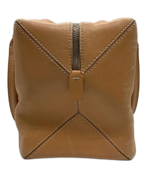 TOD'S（トッズ）TOD'S (トッズ) レザーハンドバッグ ベージュの古着・服飾アイテム