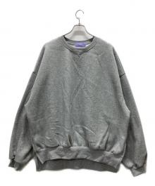 wee9s（ウィークス）の古着「perfect silhouette super over sweat」｜グレー
