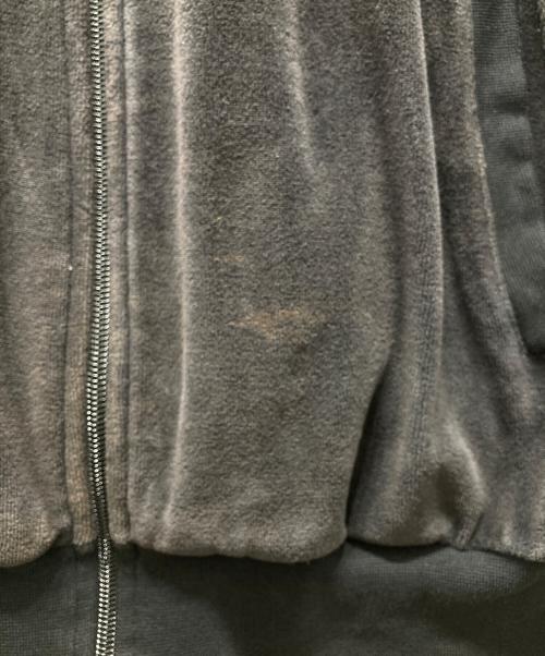 adidas（アディダス）adidas (アディダス) ベロアトラックジャケット ブラック サイズ:Sの古着・服飾アイテム