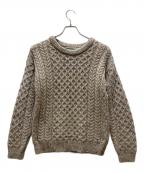 ARAN CRAFTSアランクラフト）の古着「ケーブルニット」｜ブラウン