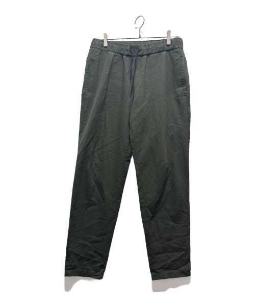 A.P.C.（アーペーセー）A.P.C. (アーペーセー) リネン混スラックス グリーン サイズ:50の古着・服飾アイテム