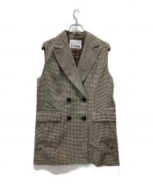 SLY（スライ）の古着「BELTED DOUBLE VEST」｜ブラウン