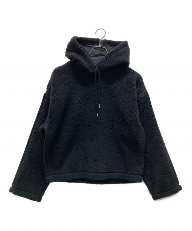 中古・古着通販】adidas (アディダス) ボアパーカー ブラック サイズ:L
