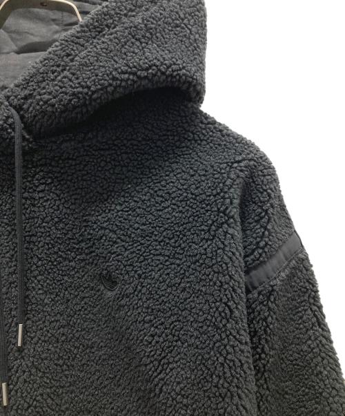 adidas（アディダス）adidas (アディダス) ボアパーカー ブラック サイズ:Lの古着・服飾アイテム