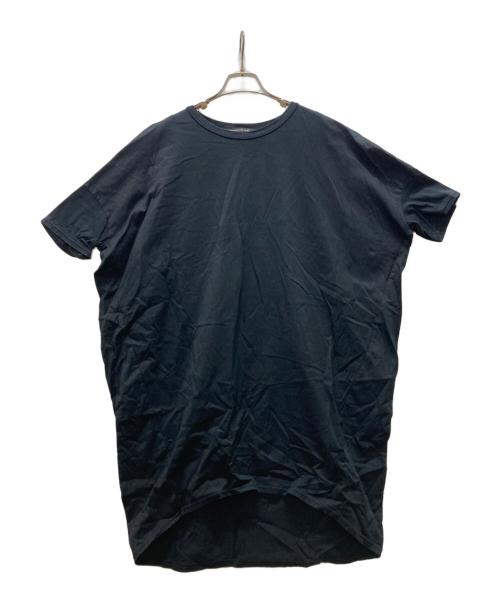 mizuiro-ind（ミズイロインド）mizuiro-ind (ミズイロインド) カットソーワンピース ブラック サイズ:FREEの古着・服飾アイテム