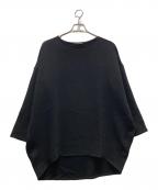 mizuiro-indミズイロインド）の古着「カットソーワンピース」｜ブラック