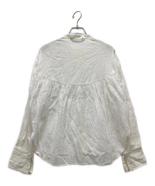 mizuiro-ind（ミズイロインド）mizuiro-ind (ミズイロインド) シャツ ホワイト サイズ:Fの古着・服飾アイテム