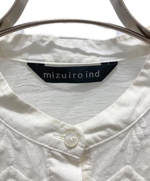 mizuiro-ind（ミズイロインド）mizuiro-ind (ミズイロインド) シャツ ホワイト サイズ:Fの古着・服飾アイテム