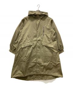 中古・古着通販】YLEVE (イレーヴ) コットンタフタモッズコート スカイ