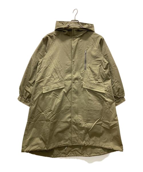 MIDIUMISOLID（ミディウミソリッド）MIDIUMISOLID (ミディウミソリッド) モッズコート カーキ サイズ:表記サイズ無しの古着・服飾アイテム