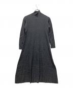 mizuiro-indミズイロインド）の古着「ニットワンピース」｜グレー