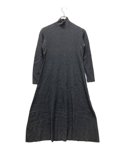 mizuiro-ind（ミズイロインド）mizuiro-ind (ミズイロインド) ニットワンピース グレー サイズ:表記無しの古着・服飾アイテム