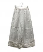 mizuiro-indミズイロインド）の古着「ワイドパンツ」｜ホワイト