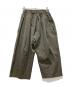 mizuiro-ind (ミズイロインド) イージーパンツ カーキ サイズ:1：3000円