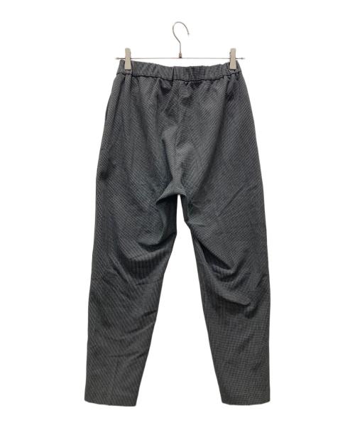 mizuiro-ind（ミズイロインド）mizuiro-ind (ミズイロインド) 千鳥柄イージーパンツ グレー サイズ:2の古着・服飾アイテム