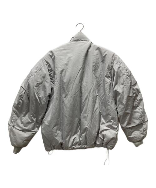 PARTIMENTO（パルティメント）PARTIMENTO (パルティメント) 中綿パファージャケット グレー サイズ:Mの古着・服飾アイテム