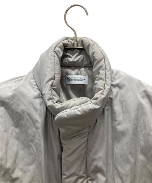 PARTIMENTO（パルティメント）PARTIMENTO (パルティメント) 中綿パファージャケット グレー サイズ:Mの古着・服飾アイテム