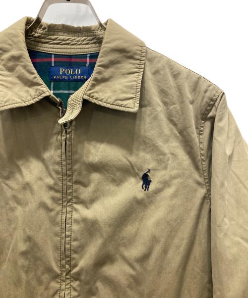 POLO RALPH LAUREN（ポロ・ラルフローレン）POLO RALPH LAUREN (ポロ・ラルフローレン) 中綿スイングトップ ブラウン サイズ:Sの古着・服飾アイテム