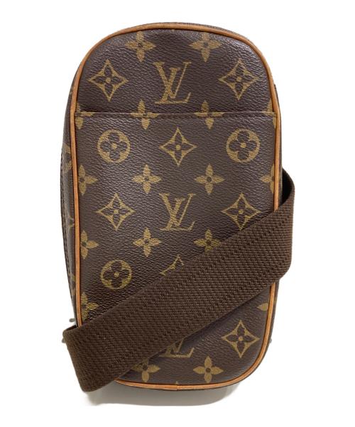 LOUIS VUITTON（ルイ ヴィトン）LOUIS VUITTON (ルイ ヴィトン) ポシェットガンジュ ブラウンの古着・服飾アイテム
