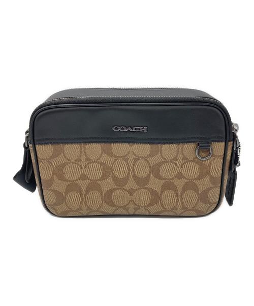 COACH（コーチ）COACH (コーチ) グラハム クロスボディ シグネチャー ブラウンの古着・服飾アイテム