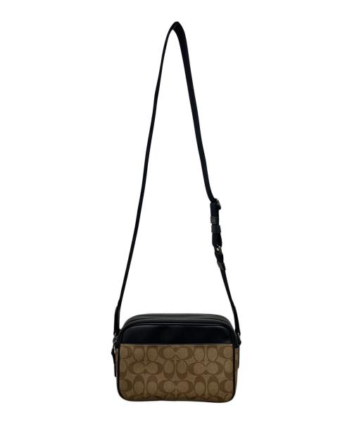 COACH（コーチ）COACH (コーチ) グラハム クロスボディ シグネチャー ブラウンの古着・服飾アイテム