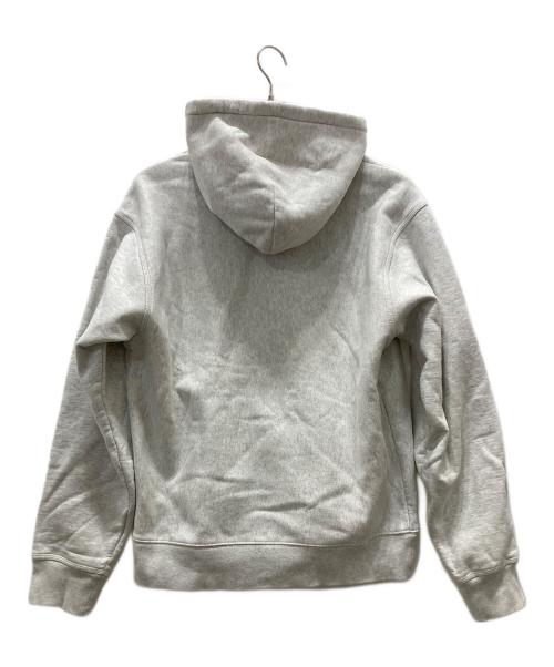 stussy（ステューシー）stussy (ステューシー) 8ボール刺繍パーカー グレー サイズ:Lの古着・服飾アイテム