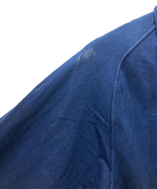 R BY 45rpm（アールバイフォーティファイブアールピーエム）R BY 45rpm (アールバイフォーティファイブアールピーエム) 長袖ポロシャツ インディゴ サイズ:Lの古着・服飾アイテム