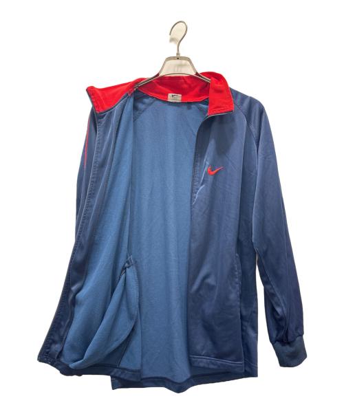 NIKE（ナイキ）NIKE (ナイキ) トラックジャケット ネイビー×レッド サイズ:Lの古着・服飾アイテム