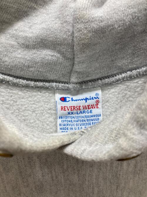 Champion（チャンピオン）Champion (チャンピオン) 90's リバースウィーブパーカー グレー サイズ:XXLの古着・服飾アイテム