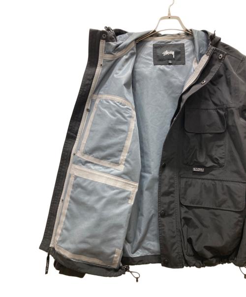 stussy（ステューシー）stussy (ステューシー) マウンテンパーカー ブラック サイズ:Mの古着・服飾アイテム