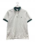 FRED PERRYフレッドペリー）の古着「ポロシャツ」｜ホワイト