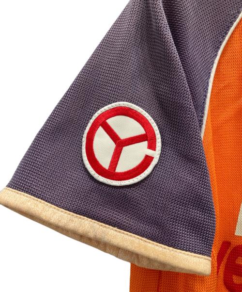 YELLOW CORN（イエローコーン）YELLOW CORN (イエローコーン) S/S メッシュレーシングジャケット オレンジ サイズ:Lの古着・服飾アイテム