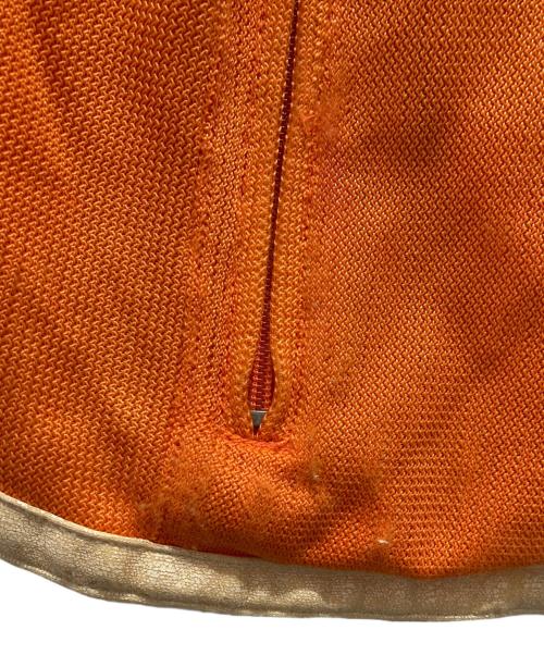 YELLOW CORN（イエローコーン）YELLOW CORN (イエローコーン) S/S メッシュレーシングジャケット オレンジ サイズ:Lの古着・服飾アイテム