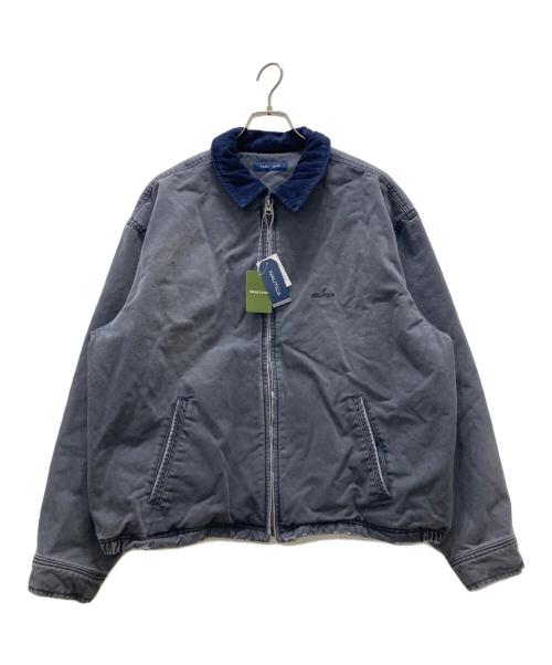 NAUTICA（ノーティカ）NAUTICA (ノーティカ) FREAK'S STORE (フリークストア) ガーメントダイ チノジップ ブルゾン ネイビー サイズ:XLの古着・服飾アイテム