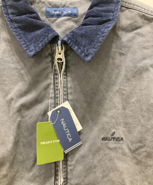 NAUTICA（ノーティカ）NAUTICA (ノーティカ) FREAK'S STORE (フリークストア) ガーメントダイ チノジップ ブルゾン ネイビー サイズ:XLの古着・服飾アイテム