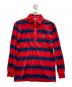 LACOSTE（ラコステ）の古着「長袖ポロシャツ」｜レッド