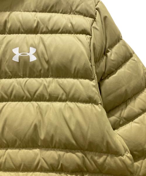 UNDER ARMOUR（アンダーアーマー）UNDER ARMOUR (アンダーアーマー) ダウンジャケット カーキ サイズ:XLの古着・服飾アイテム