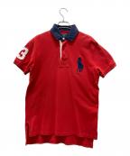 POLO RALPH LAURENポロ・ラルフローレン）の古着「ビッグポニーポロシャツ」｜レッド