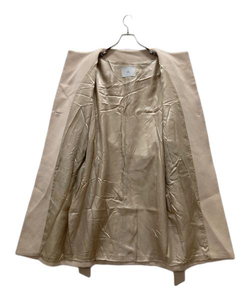 TIARA（ティアラ）TIARA (ティアラ) ボトルネックコート ベージュ サイズ:3の古着・服飾アイテム