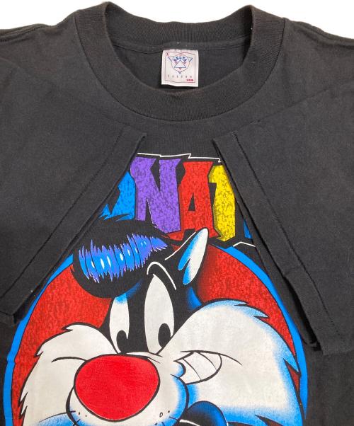 DELTA（デルタ）DELTA (デルタ) 90's USA製 LOONEY TUNES Tシャツ ブラック サイズ:Lの古着・服飾アイテム