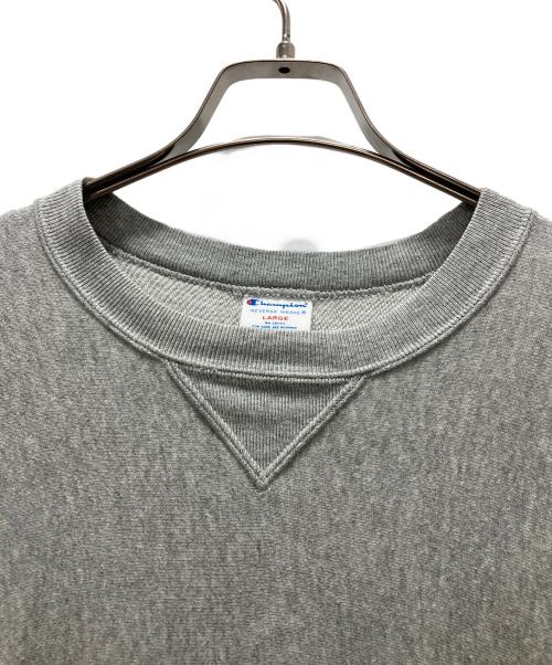 Champion REVERSE WEAVE（チャンピオン リバース ウィーブ）Champion REVERSE WEAVE (チャンピオン リバース ウィーブ) スウェット グレー サイズ:Lの古着・服飾アイテム