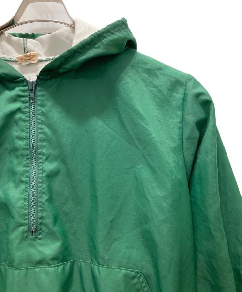 sports apparel（スポーツアパレル）sports apparel (スポーツアパレル) USA製アノラックパーカー グリーン サイズ:Lの古着・服飾アイテム