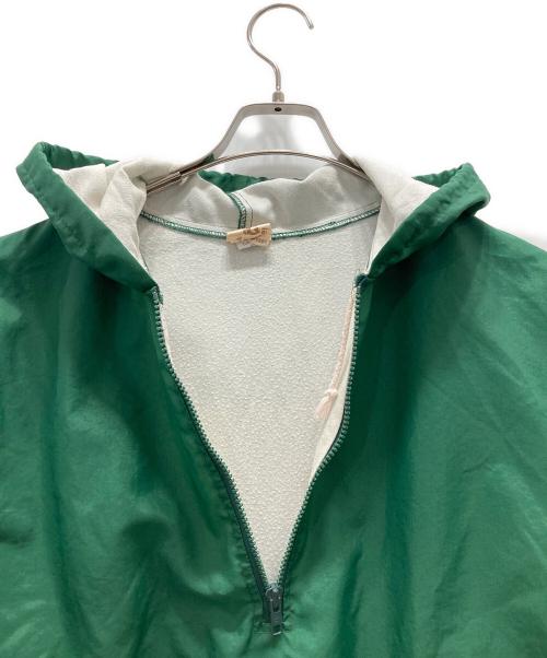 sports apparel（スポーツアパレル）sports apparel (スポーツアパレル) USA製アノラックパーカー グリーン サイズ:Lの古着・服飾アイテム